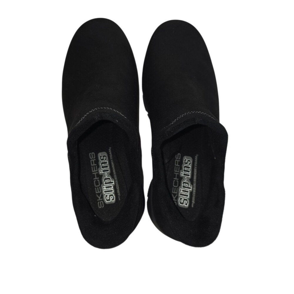 Skechers Hands Free Slip Ins Easy Going Shoes Women Black Comfort Size 9 M - Picture 5 of 9
